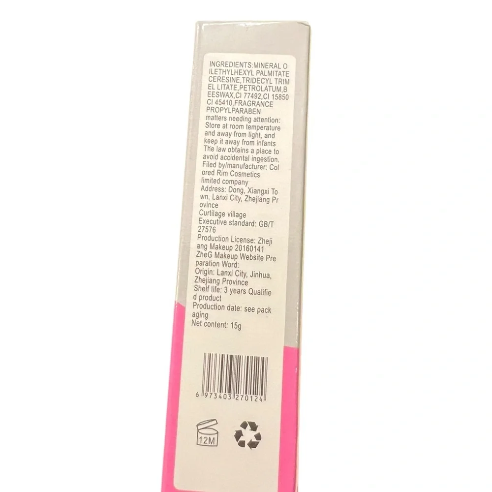 ROMANTIC BEAR LIP STAIN TATTOO MAGIC FLAWLESS LONG LASTING Lovely Peach‎ NEW